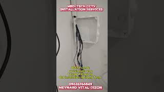 cctv installation 8 Cam 13k Lang to [upl. by Ardena]