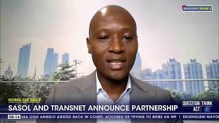 Sasol and Transnet announce partnership [upl. by Eleynad]