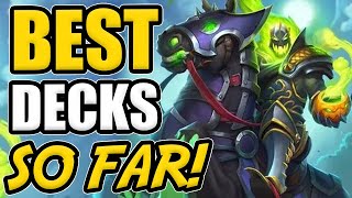 🔥BEST quotNewquot Decks To Reach Legend  Hearthstone Whizbangs Workshop [upl. by Dleifrag]