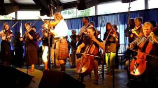 Alasdair FraserMassed Fiddles 2009 NH Highland Games [upl. by Anirt]