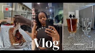 VLOG A Sunday Reset  Braai and some shopping  South African Youtuber  Amazulu [upl. by Eirrok786]