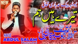 Heart Touching Kalam  Tery Hain Hum Tere Hain  تیرے ہیں ہم تیرے ہیں  Abdul Salam hassani 2024 [upl. by Eilarol312]