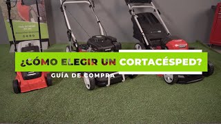 ¿Cómo elegir el mejor Cortacésped 🥇🌿  Guía de Compra 2021 [upl. by Elsie]