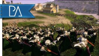 EPIC SIEGE OF RIVENDELL ELVEN DEFENSE  Third Age Total War Reforged Mod Gameplay [upl. by Binky]