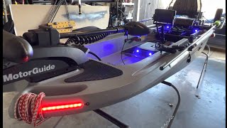 Ascend 133x Kayak  FULLY LOADED Fishing Kayak Setup and Walkthrough [upl. by Killie]