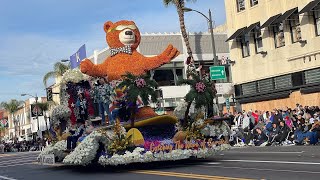 Rose parade 2023 FULL LENGTH With ALL FLOATS and BANDS The 134th Rose Parade [upl. by Mikiso706]