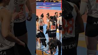 🤍 elifşahin handebaladın boskovic eczacıbaşı team volleyball reels shorts funny keşfet [upl. by Phylis]