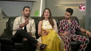 Nawabzaade Team  Interview  Raghav Juyal Punit Pathak amp Isha Rikhi  Music India [upl. by Euqinotna]