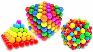 Colors with 3D Shapes amp WonderBalls  Cartoons For Children  Cartoon Candy [upl. by Dyer]