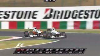 Kamui Kobayashi’s Suzukasurprise hairpin overtaking move [upl. by Ventre390]