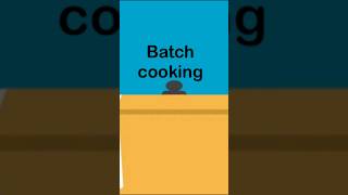 Batch cooking alimentacion salud menusemanal recetas almacenamiento [upl. by Atinob]