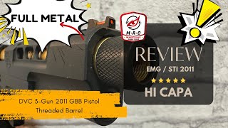 Airsoft  EMG STI Licensed 2011  REVIEW UNBOXING [upl. by Brandwein]