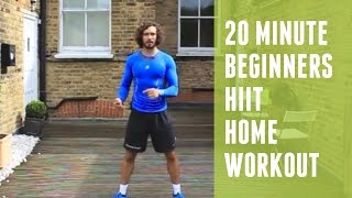 HIIT Home Workout for beginners [upl. by Gratia]