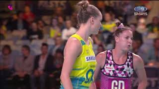 Australia v South Africa  Fast5 Netball World Series 2018 [upl. by Ivel]