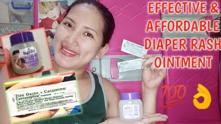 EFFECTIVE AT MURANG DIAPER RASH OINTMENT  CALMOSEPTINE PRODUCT REVIEW  GAMOT SA RASHES [upl. by Wooster]