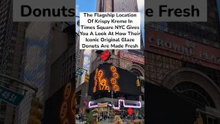 Krispy Kreme flagship NYC Times Square [upl. by Ehrsam]