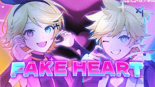 KIRA x Asteroid  FAKE HEART ft Kagamine RinLen Original Song [upl. by Trocki556]