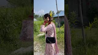 Dashain ma tika lagayera ghar farkidai ❣️🌷 romapandey [upl. by Enialb]