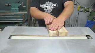 Sanding End Grain  Drum Sander [upl. by Etnasa]