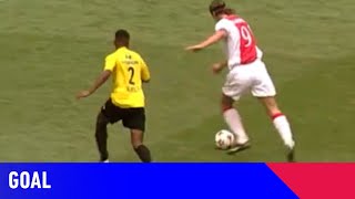 ICONIC IBRAHIMOVIC Solo Goal  Ajax  NAC Breda 22082004  Goal [upl. by Laidlaw618]