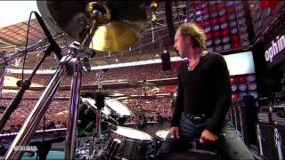 Metallica  Enter Sandman Live Earth London 2007 [upl. by Otrebmuh]