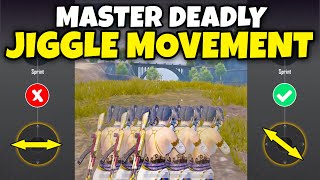 Improve Jiggle Movement  Learn Jiggle like JONATHAN  Make your movement Fast in BGMI  PUBG Mobile [upl. by Ened743]