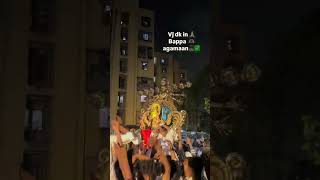 43 cha Raja aagman 2024 🙏 ganpati ganpatibappamoraya ganeshchaturthi viralvideo crowd vijaydk [upl. by Adnac]