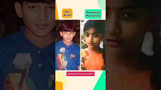 Allu Arjun And Rashmika Mandanna Journey Transformation alluarjun rashmikamandanna shorts [upl. by Given306]