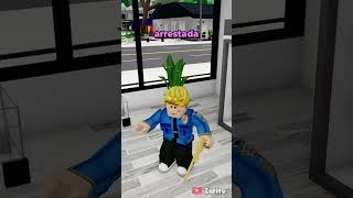 KAREN ATREVIDA SE ESCAPA DE LA POLICIA parte 2 roblox brookhaven robloxbrookhaven [upl. by Hamo555]