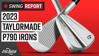 2023 TaylorMade P790 Irons  The Swing Report [upl. by Ardnekahs406]