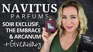 Navitus Parfums Review amp Giveaway  Soir Exclusif The Embrace amp Arcanum [upl. by Benny]