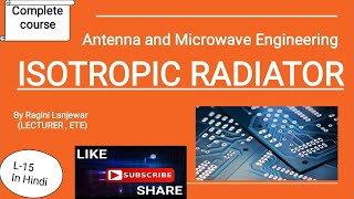 Isotropic Radiator l In Hindi l Antenna and Microwave Engg l ECE l ETE l By Ragini Lanjewar [upl. by Ledniahs]