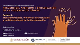 Prevención atención y erradicación de la violencia de género segunda edición Sesión 4 [upl. by Falda]