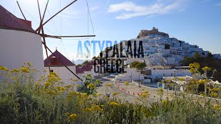 Traveling AstypaleaAstypalaia Island Greece  4K Cinematic Experience [upl. by Korrie443]