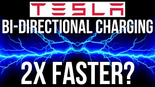 Teslas New Feature Bidirectional Charging [upl. by Adlig]