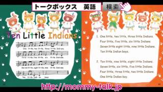 【英語童謡CD付絵本】13Ten Little Indians [upl. by Imuyam]