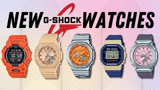 10 Brand NEW GSHOCK Watches 2024 You Must See [upl. by Aisan]