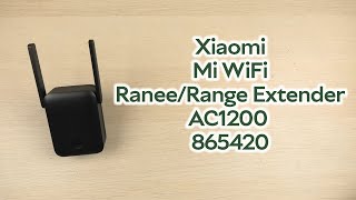 Розпаковка Xiaomi Mi WiFi RaneeRange Extender AC1200 865420 [upl. by Irra]