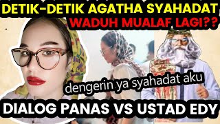 AGATHA PALERMO SYAHADAT DIALOG PANAS VS USTAD EDY SUSANTO DENGAN PEMUDA ISLAM [upl. by Eppesuig]