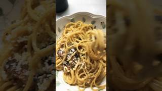 Effortless Carbonara Recipe with Primitivo Twist shorts easy Italian primitivo wine [upl. by Eniamrehc]