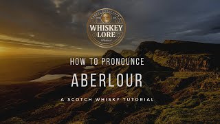 How to Pronounce Aberlour Scotch Whisky [upl. by Aluap]