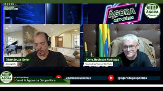 Visão Progressista Entrevista com o Cmte Robinson Farinazzo canal Arte da Guerra [upl. by Allerym210]