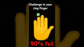 Challenge with ring finger [upl. by Strickman]