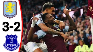 Aston Villa vs Everton 32 Jhon Durán Goal Ollie Watkins Goals and Extended Highlights [upl. by Bithia]