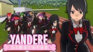 ELIMINATING OSANA WHILE THE WHOLE SCHOOL HUNTS ME DOWN IS HILARIOUSLY SCARY  Yandere Simulator [upl. by Hegyera]