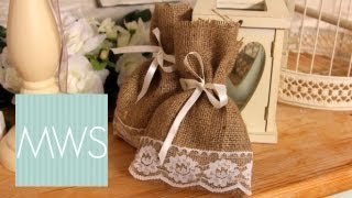 Wedding Favour Bags Maid At Home 1 [upl. by Repsihw525]