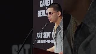 Berlanga Plans to Add His Own Chapter to Boxing History  CaneloBerlanga [upl. by Adnama]