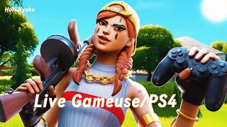 LIVE GAMEUSE FORTNITE  COME BACK AU CHAPITRE 2 RUSH RANKEDPs4 FR FILLE [upl. by Akkire]