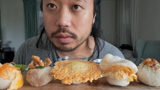 ASMR EATING SOUNDS  TAMARI SUSHI [upl. by Barnabas]