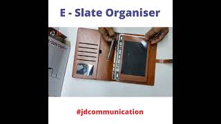 E  Slate Organizer Diary JD [upl. by Aromat120]